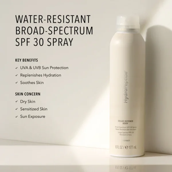 Solar Defense Body SPF 30 – HydroPeptide Asia Official